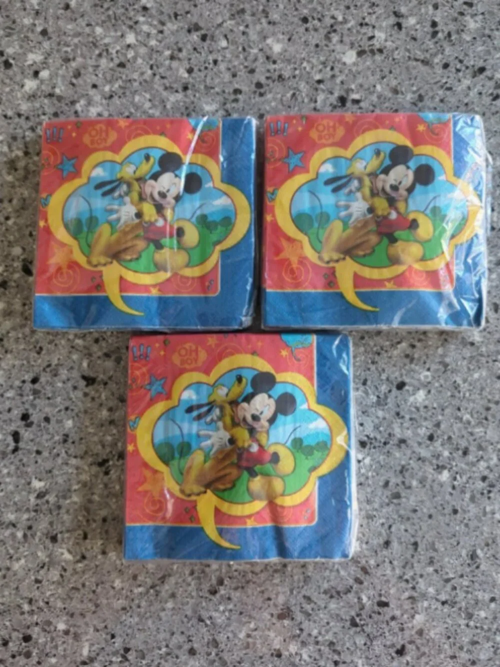 Disney's Mickey Mouse & Pluto Party Napkins
